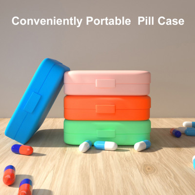 Wholesale Four Grid Medicine Box ED202 For Take Pills|Portable Medicine Box Manufacturer
