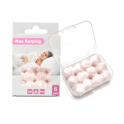 Wholesale Wax Cotton Earplugs ES3113 Apply to Sleeping|Customize Mold-able Wax Earplugs Supplier