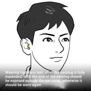 wearing earplugs correctly