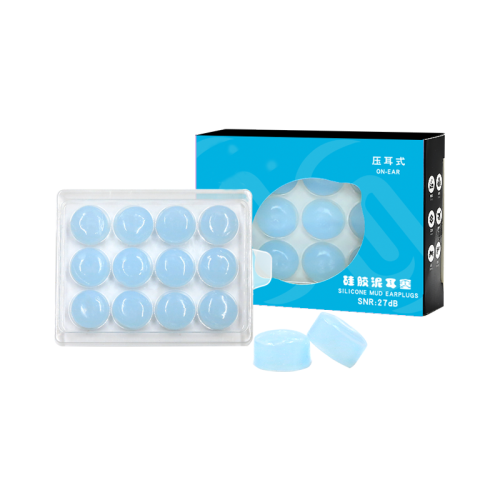 Wholesale Silicone Mud Earplugs ES3112 Apply to Swimming|Customize Mold-able Silicone Earplugs