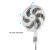 SIBOLUX 18 Inch Electric Fan 3 In 1 with Remote | Plastic Pedestal Fan With 85W Powerful Wind