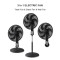 SIBOLUX 18 Inch 3 in 1 Plastic Fan | Electric Fan With Big Power 85W | Cooling Pedestal Fan 3 In 1