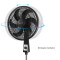 SIBOLUX 18 Inch 3 in 1 Plastic Fan | Electric Fan With Big Power 85W | Cooling Pedestal Fan 3 In 1