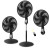 SIBOLUX 18 Inch Electric Fan 3 In 1 with Remote | Plastic Pedestal Fan With 85W Powerful Wind