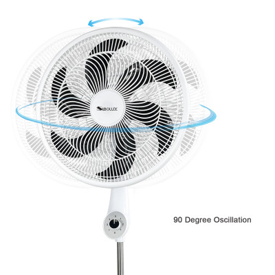 SIBOLUX 18 Inch 3 In 1 Electric Fan | 3 In 1 Plastic Cooling Fan | Powerful Standing Fan 3 In 1