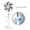 SIBOLUX 18 Inch 3 In 1 Electric Fan | 3 In 1 Plastic Cooling Fan | Powerful Standing Fan 3 In 1