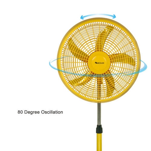 Manufacturer OEM Customized 18 Inch Plastic Pedestal Fan | 18 Inch Standing Floor Fan with oscillation for indoor