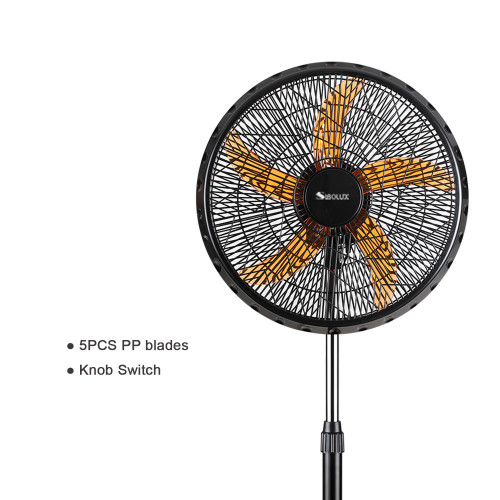 Big Size 18 Inch Industrial Stand Fan with round base | 18 inch High Velocity Pedestal Standing Fan with low noise