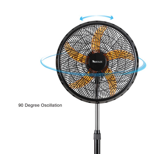 Big Size 18 Inch Industrial Stand Fan with round base | 18 inch High Velocity Pedestal Standing Fan with low noise