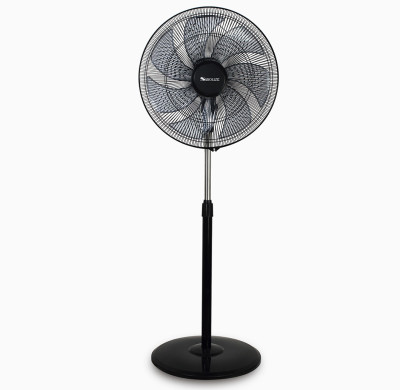 18 inch Powerful Industrial Cooling Pedestal Fan | 18 inch High Velocity Metal Grill Standing Fan With 100W Big Power