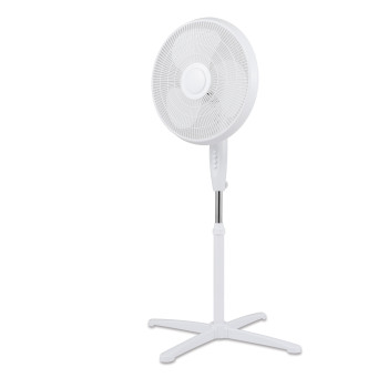 SIBOLUX Ventilador 16 Inch Cooling Electric Pedestal Fan | Portable 16 inch Plastic Stand Fan