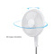 SIBOLUX Ventilador 16 Inch Cooling Electric Pedestal Fan | Portable 16 inch Plastic Stand Fan