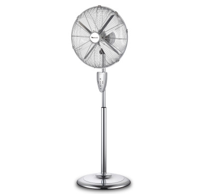 16 Inch Metal Stand Fan With Remote Control | 16 Inch retro pedestal fan | Oscillating velocity fan with timer