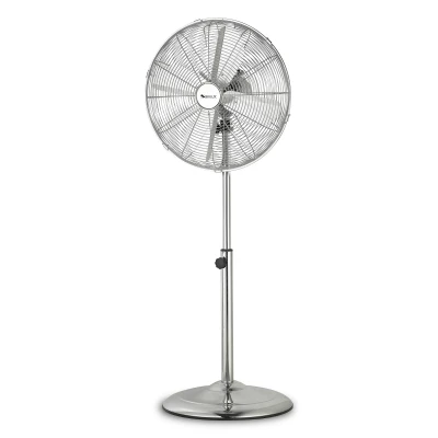 16 Inch Metal Stand Fan | Powerful Ventilateur Fan | Strong Wind Pedestal Fan | Wholesale Retro Standing Fan