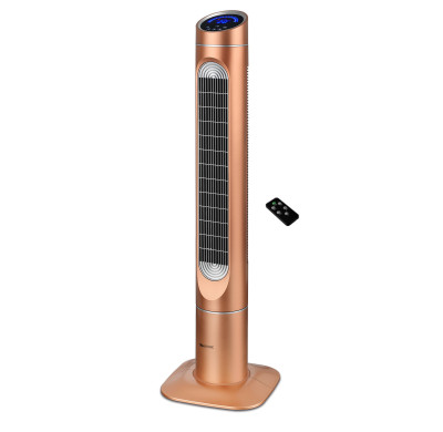 50 Inch Tower Fan With Remote Control | Tower Fan With ION |  Household Bladeless Standing Fan