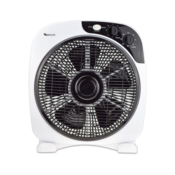 Wholesale 12 Inch Full Plastic  Electric Box Fan Cooling Fan with timer