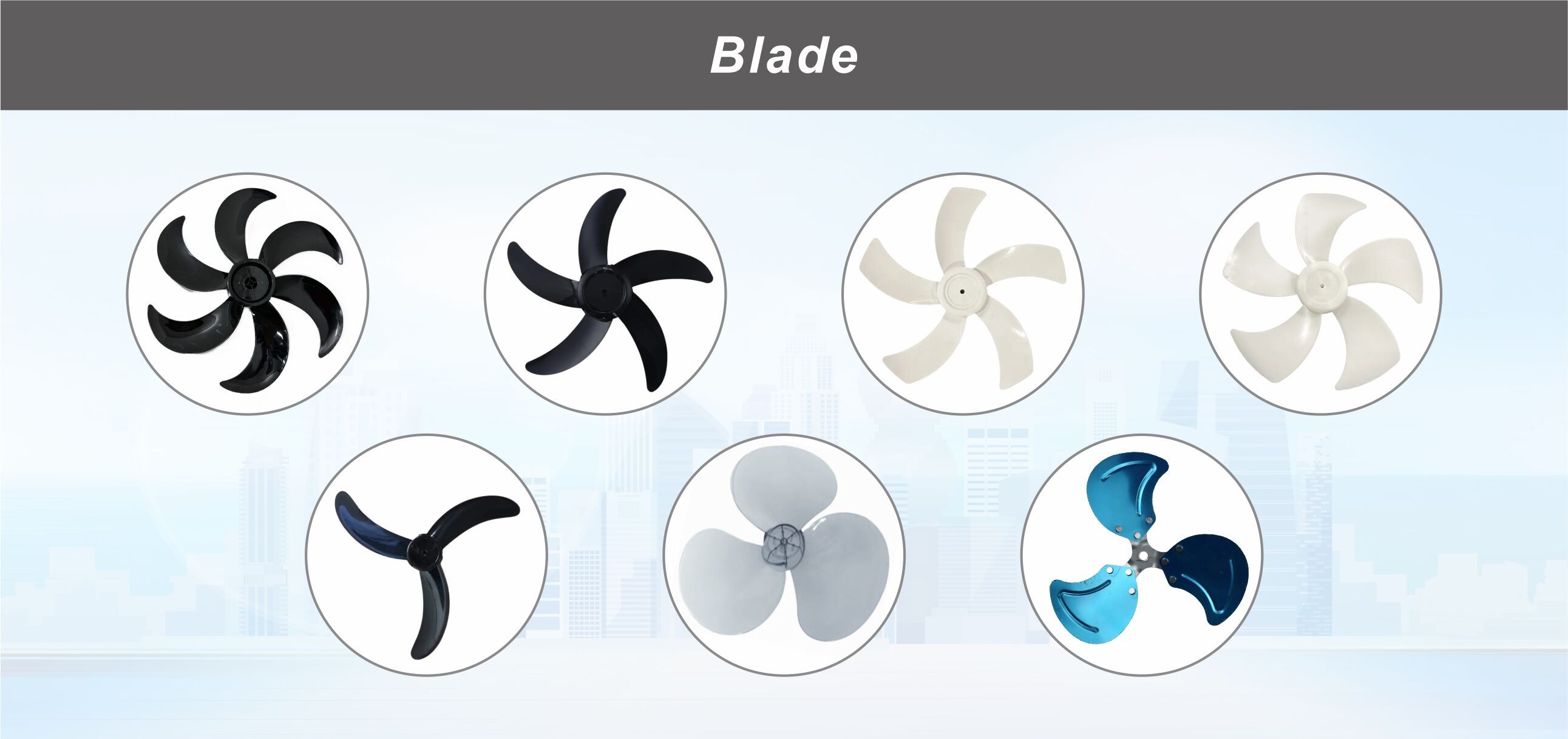 Sibolux Stand Fan Blade Types