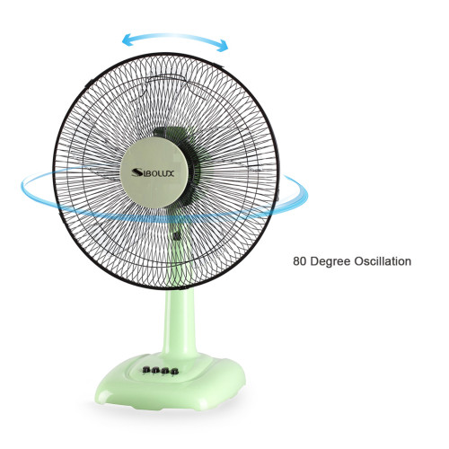 Popular 16 Inch Plastic Desk Fan | Indoor 16 Inch Plastic Table Fan | For Office and Living Room | OEM Available