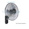16 Inch Wall Fan with Remote Control | Ventilador Oscillating | Factory Wholesale