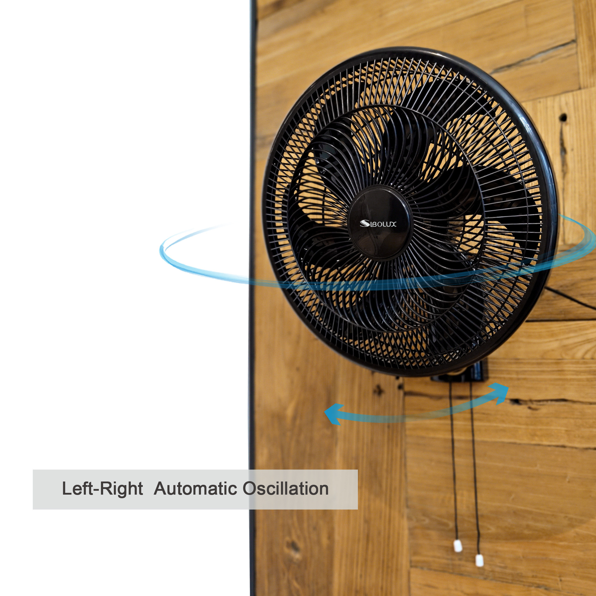 80 Degree Oscillation Wall fan FW-40A