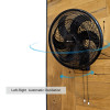 16 Inch Wall Mounted Fan with Remote Control | Ventilador Oscillating | Factory Wholesale