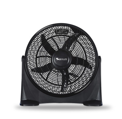 Digital 20 Inch Plastic Box Fan With Remote | Electric Turbo Fan With Remote Control |  Powerful Big Size Floor Fan