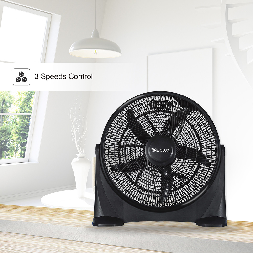 Sibolux KYT-50B 20-Inch Plastic Electric Box Fan 