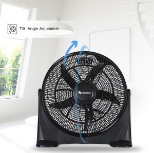 Ventilador digital de caja de plástico de 20 pulgadas con control remoto | Ventilador turbo eléctrico con control remoto | Ventilador de piso potente y de gran tamaño