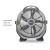20 Inch Portable Desk Fan | Big Power | Electric Table Fan | Air Cooler Box Fan