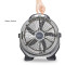 20 Inch Portable Desk Fan | Big Power | Electric Table Fan |  Air Cooler Box Fan