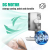 9-дюймовый вентилятор DC Turbo Force Table Fan | Мощный вентилятор для стола с воздушным потоком | Вентилятор DC Cooling Circulation | Портативный настольный вентилятор с осцилляциями