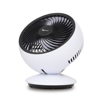 6 Inch Rechargeable Table Fan | Portable Desk Fan Circulation Fan | 180° Oscillation USB Mini Fan