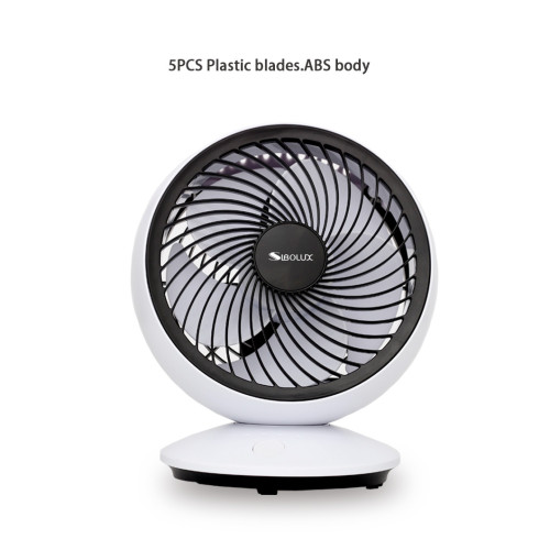 6 Inch Rechargeable Table Fan | Cooling Portable Desk Fan | Outdoor Circulation Fan | USB Mini Table Fan With 180° Oscillation