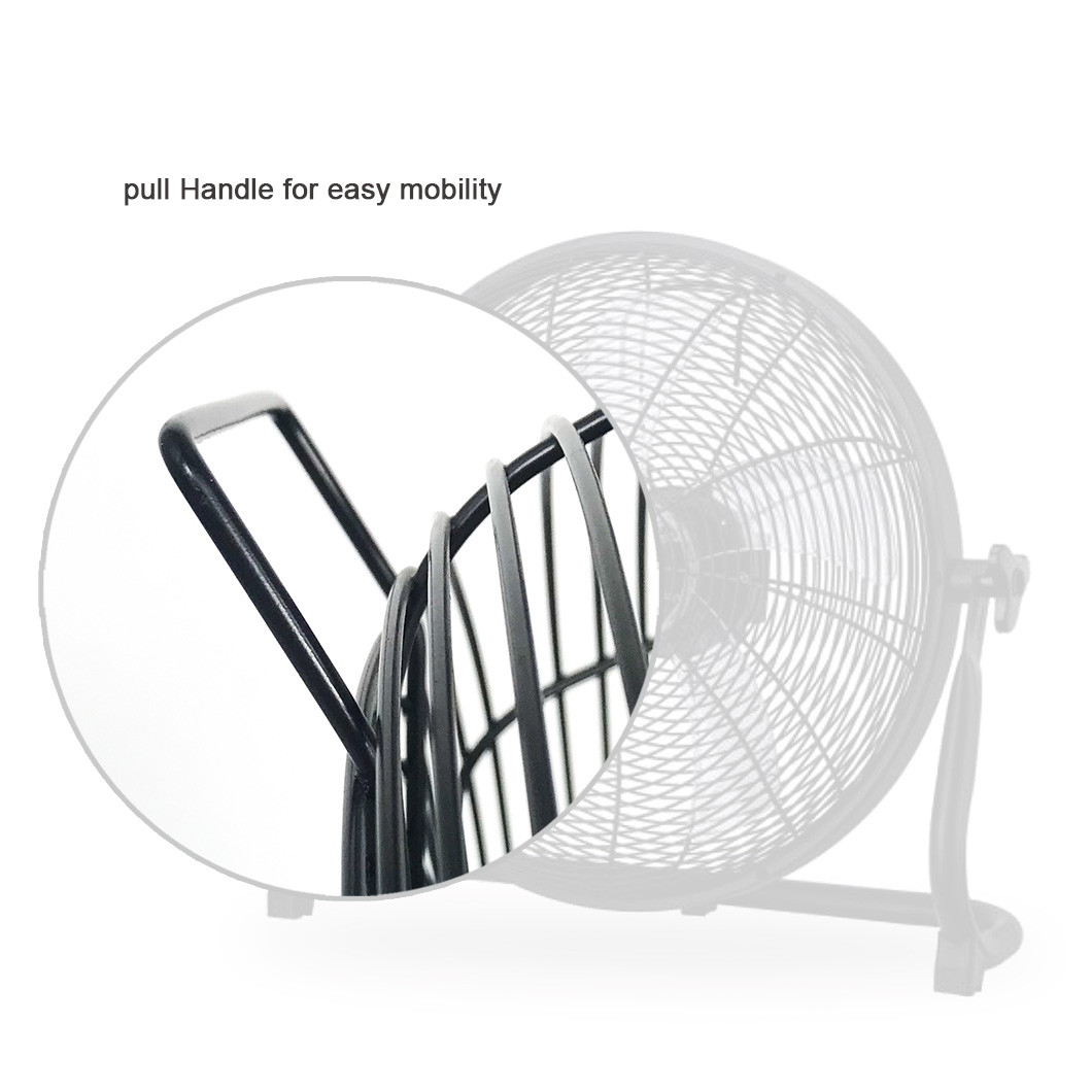 Tubular with Antiskid Supports 20 Inch Metal Floor Fan FE-50A