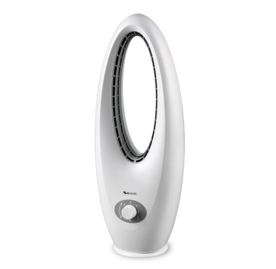 SIBOLUX 28 Inch Bladeless Tower Fan | Cooling Air Circulator | Portable Air Flow Standing Fan