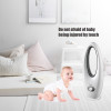 SIBOLUX 28 Inch Bladeless Tower Fan | Cooling Air Circulator | Portable Air Flow Standing Fan