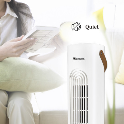 SIBOLUX 36 Inch Tower Fan | 50W Electric Cooling Air Circulation | Portable Power Stand Fan