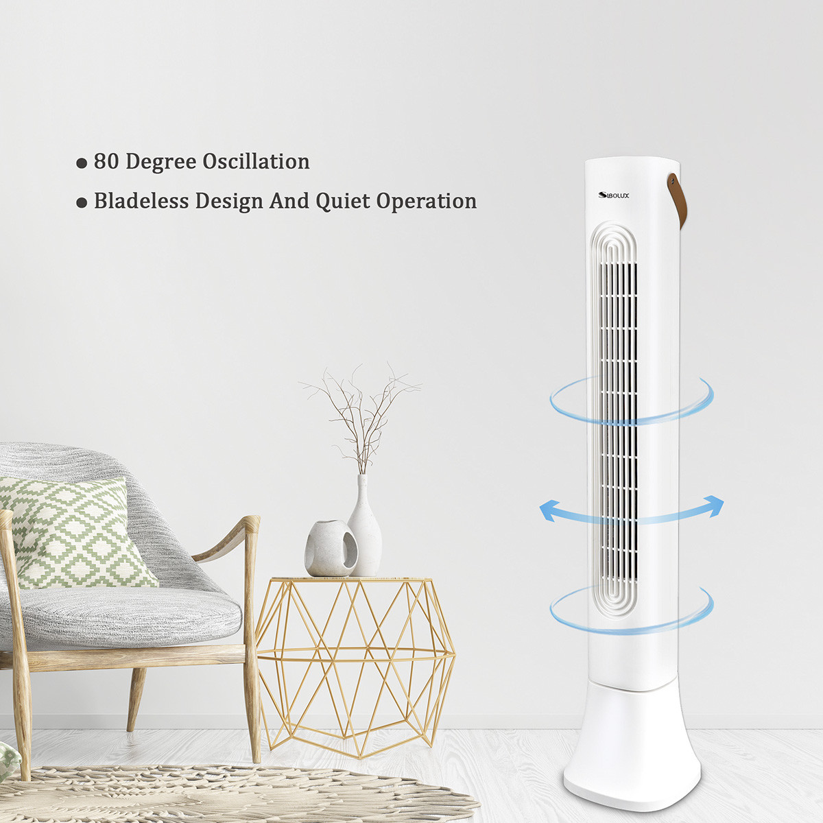 SIBOLUX Plastic Tower fan TF-3601