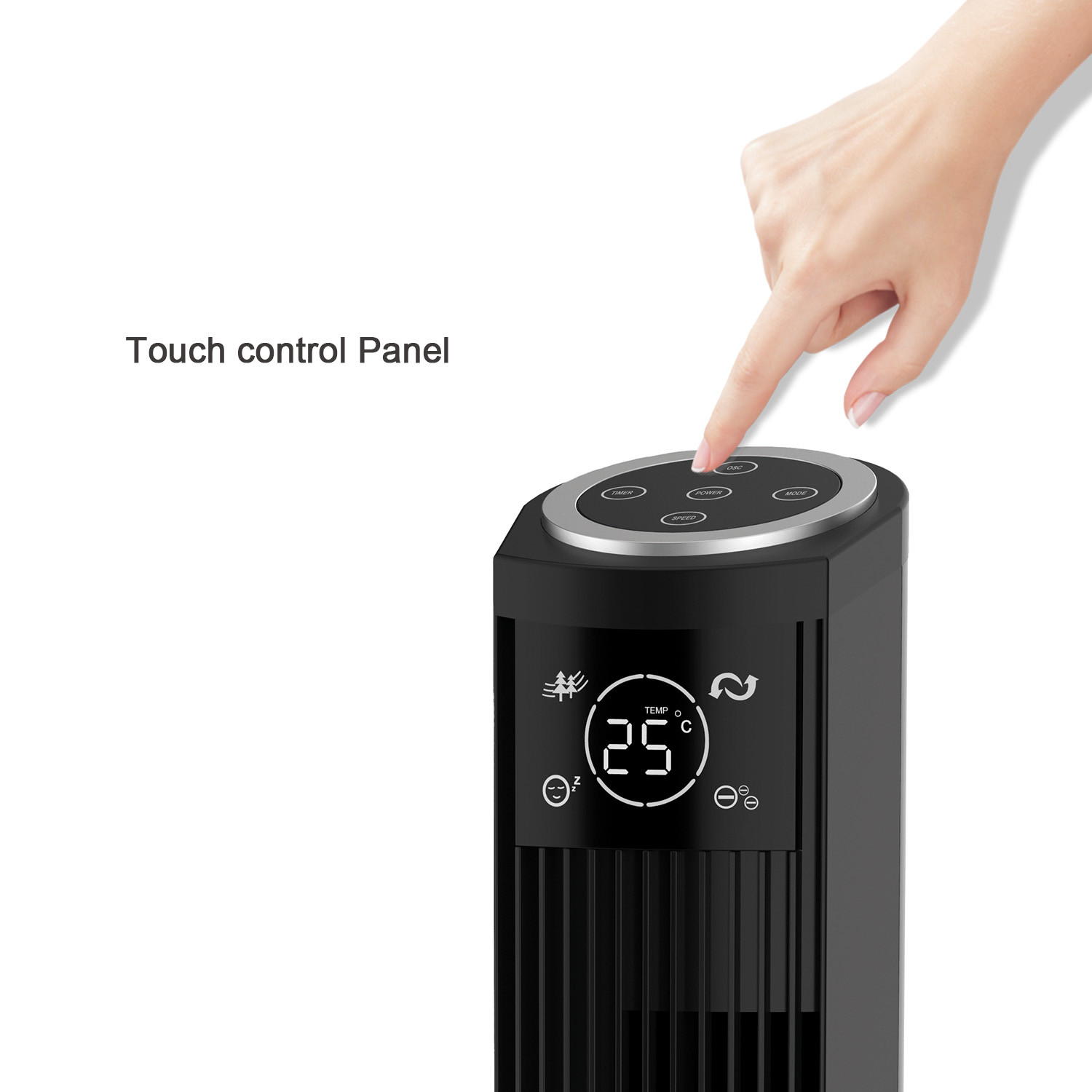 SIBOLUX Bladess Stand fan with Remote TF-36R