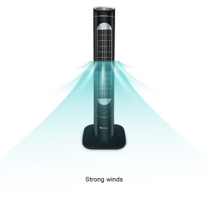 SIBOLUX 50 Inch Tower Fan With Strong Wind | 85W Air Cooling Bladeless Fan | Portable Electric Circulator Fan