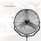 SIBOLUX 30 Inch Industrial Stand Fan | High Velocity Fan | Heavy Duty Pedestal Fan