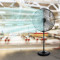 SIBOLUX 30 Inch Industrial Pedestal Fan | High Velocity Fan | Heavy Duty Stand Fan