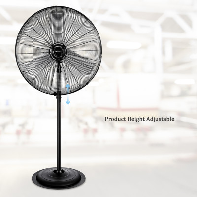 SIBOLUX 30 Inch Industrial Pedestal Fan | High Velocity Fan | Heavy Duty Stand Fan