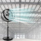 SIBOLUX 20 Inch High Velocity Stand Fan |  360 Degree Industrial Drum Fan | Heavy Duty Pedestal Fan