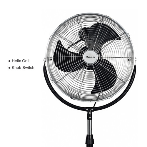 SIBOLUX 18 Inch High Velocity Stand Fan With Tilt Adjustment  | Industrial Standing Fan | Heavy Duty Pedestal Fan
