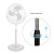 SIBOLUX 18 Inch High Velocity Stand Fan | Industrial Standing Fan | Heavy Duty Pedestal Fan