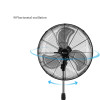 SIBOLUX 18 Inch High Velocity Stand Fan | Industrial Standing Fan | Heavy Duty Pesdestal Fan