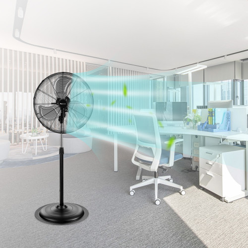 Ventilateur sur pied SIBOLUX 18 pouces haute vitesse | Ventilateur industriel sur pied | Ventilateur sur pied robuste