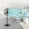 SIBOLUX 18 Inch High Velocity Stand Fan | Industrial Standing Fan | Heavy Duty Pesdestal Fan