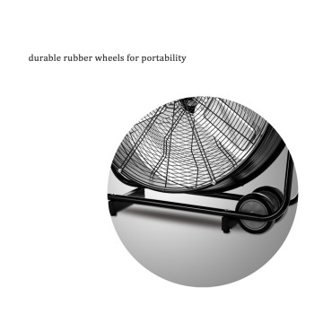 SIBOLUX 24 Inch Industrial Drum Fan  | Air Circulation High Velocity Fan | Heavy Duty Floor Fan